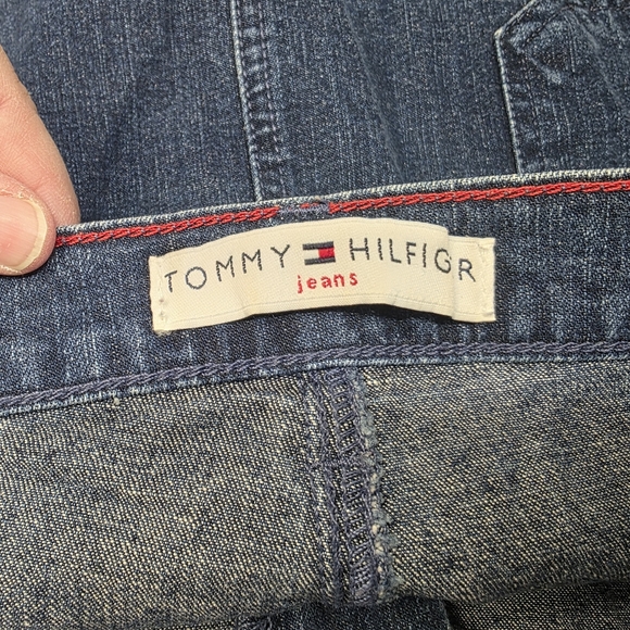 Tommy Hilfiger Blue Denim Jean Skirt Size 16 - Picture 7 of 10